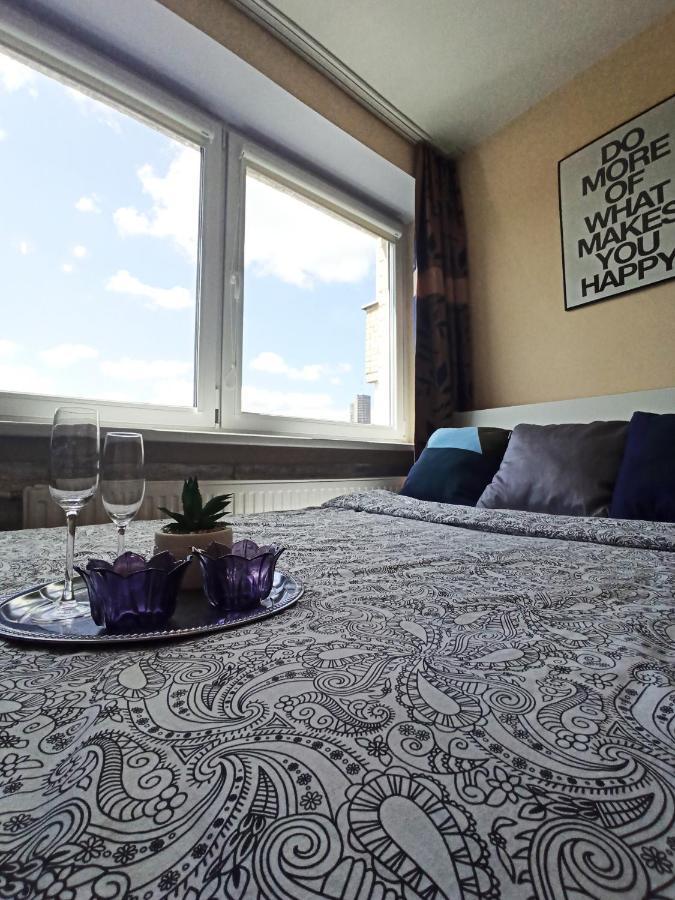 9Th Floor Amazing View Central Studio Apartment Wilno Zewnętrze zdjęcie