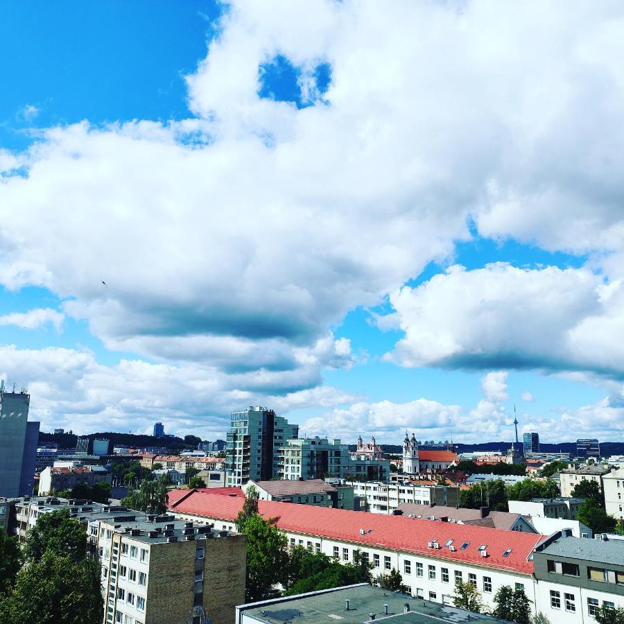 9Th Floor Amazing View Central Studio Apartment Wilno Zewnętrze zdjęcie